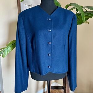 𝅺VINTAGE Pendleton Wool Cropped Jacket Blazer